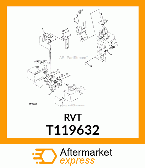 PIN, CLEVIS T119632