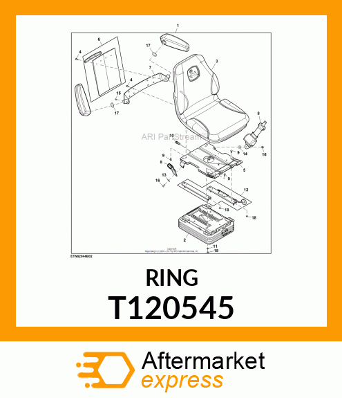 WASHER, WAVE T120545