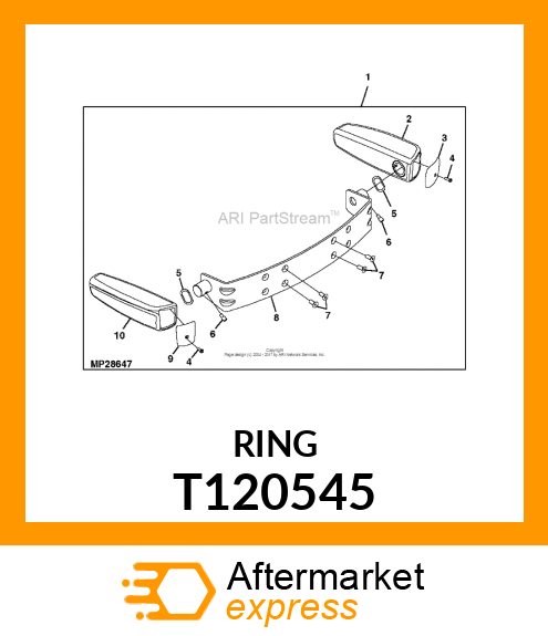 WASHER, WAVE T120545