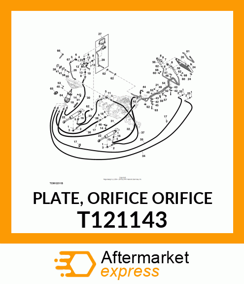 PLATE, ORIFICE ORIFICE T121143