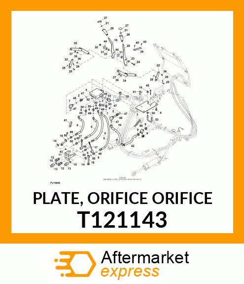 PLATE, ORIFICE ORIFICE T121143