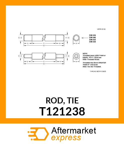 ROD, TIE T121238