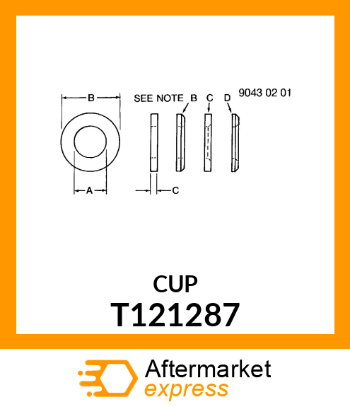 BUSHING,SPACER T121287