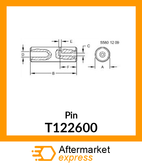 PIN,BLADE T122600