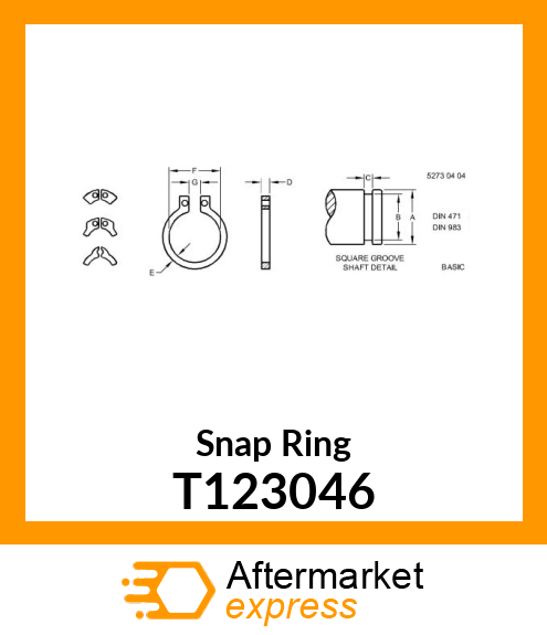 RETAINING RING T123046