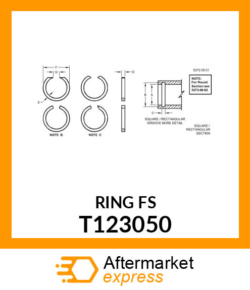 RETAINING RING T123050