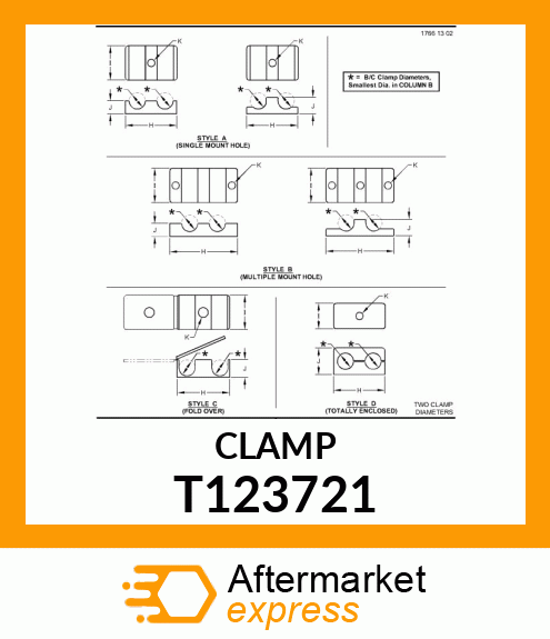 CLAMP T123721