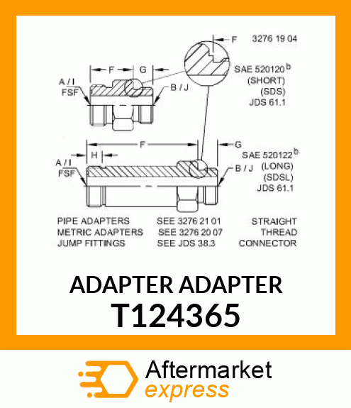 ADAPTER ADAPTER T124365