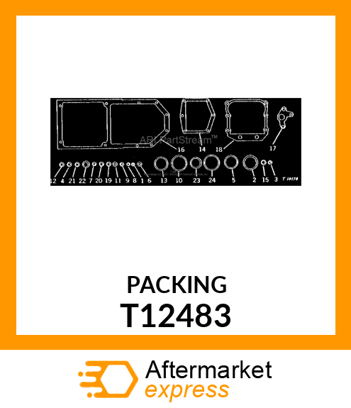 PACKING ,U CUP T12483