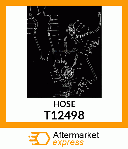 HOSE T12498