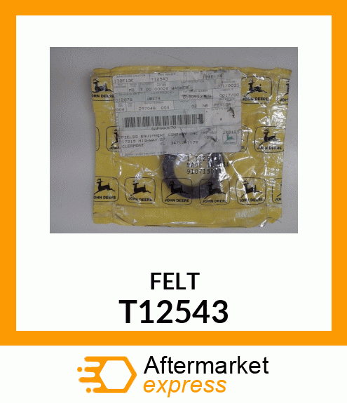 WASHER ,FELT T12543