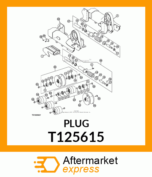 PLUG, PIPE T125615