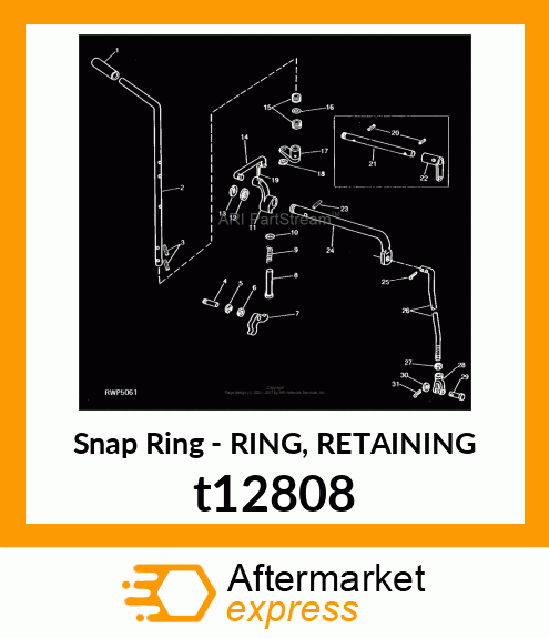 RING, RETAINING t12808