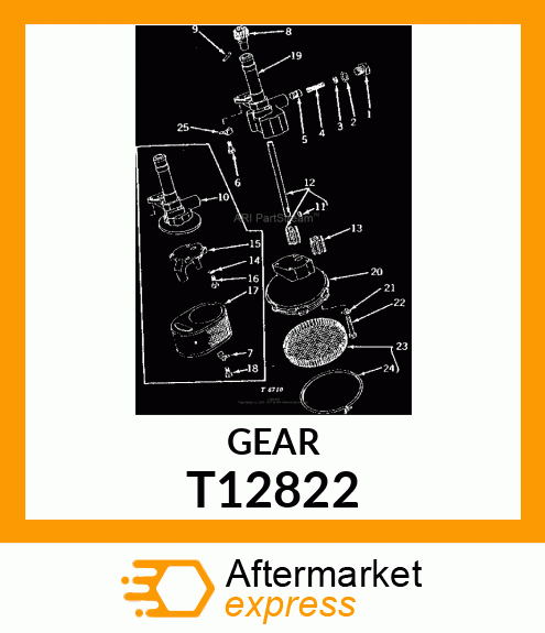 Gear Oil Pump Drive T12822