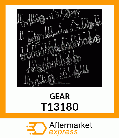 Gear T13180