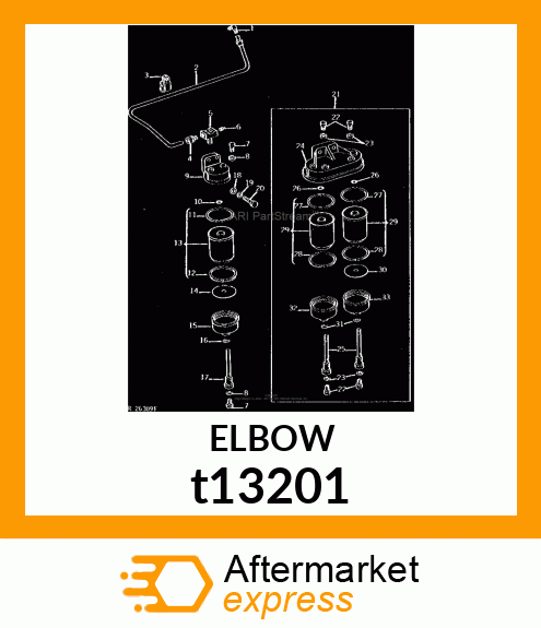 ELBOW FITTING t13201