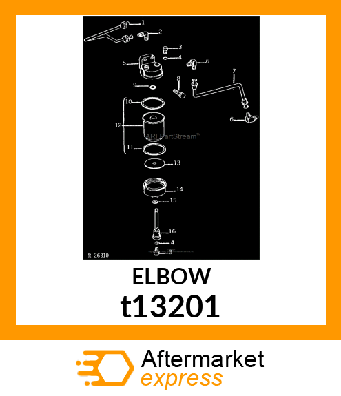 ELBOW FITTING t13201