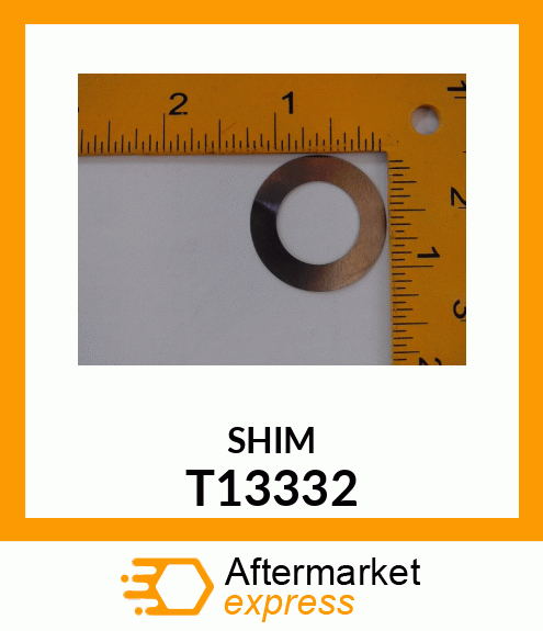 SHIM, 005 STEEL T13332