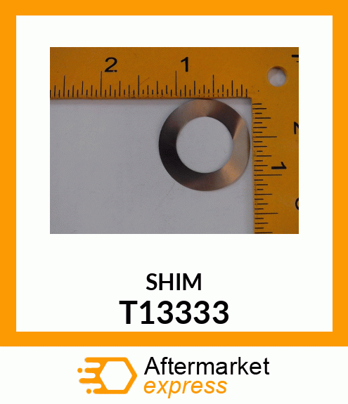 SHIM, 010 STEEL T13333