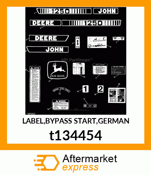 LABEL,BYPASS START,GERMAN t134454