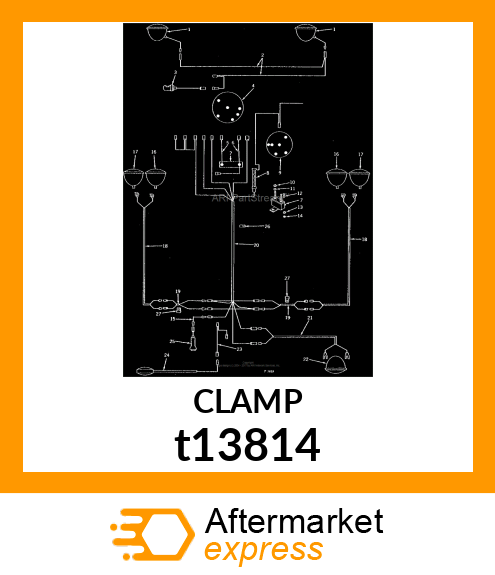 CLAMP,COATED t13814