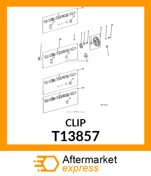 PLATE, LOCK T13857