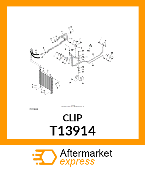 CLAMP, COATED T13914