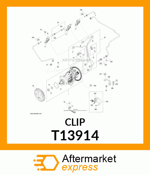 CLAMP, COATED T13914