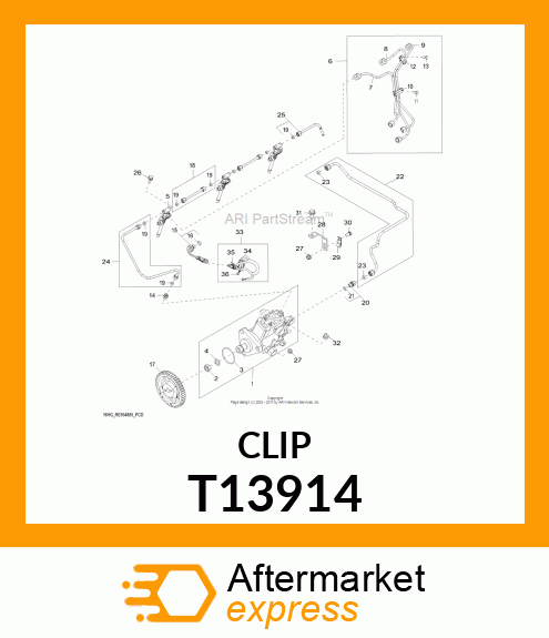 CLAMP, COATED T13914