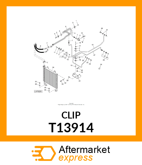 CLAMP, COATED T13914