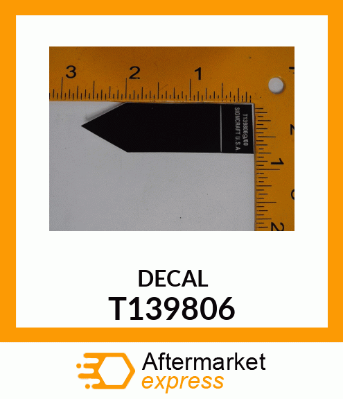 LABEL, BUCKET LEVEL INDICATOR T139806