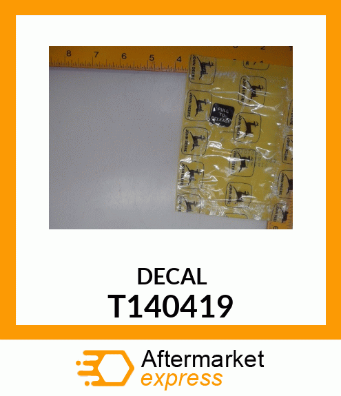 LABEL (LATCH RELEASE) T140419