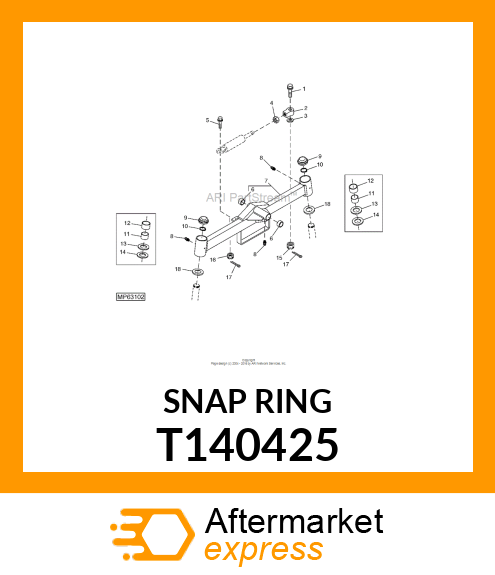 RING, SNAP T140425