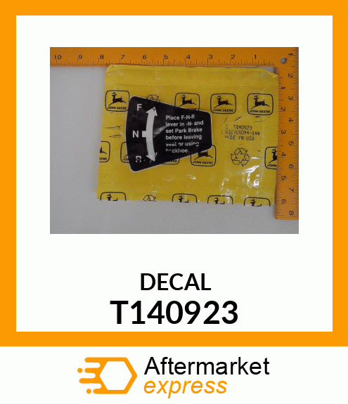 LABEL, DIRECTION CONTROL SWITCH T140923