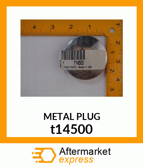 PLUG, BUTTON 2" t14500