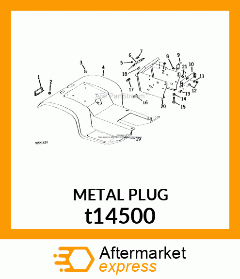 PLUG, BUTTON 2" t14500