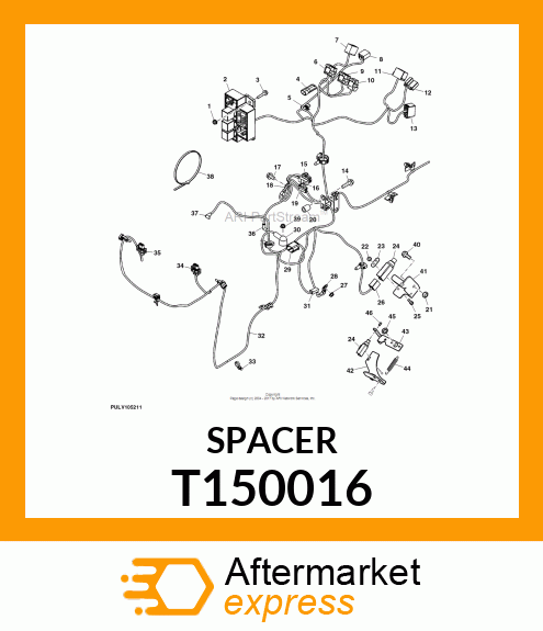 SPACER,CORE T150016