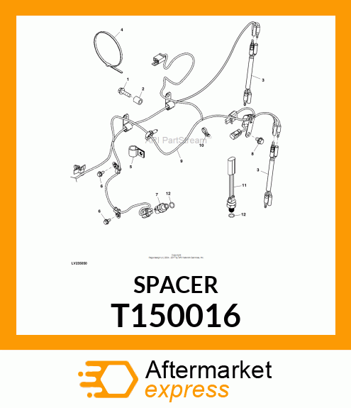 SPACER,CORE T150016