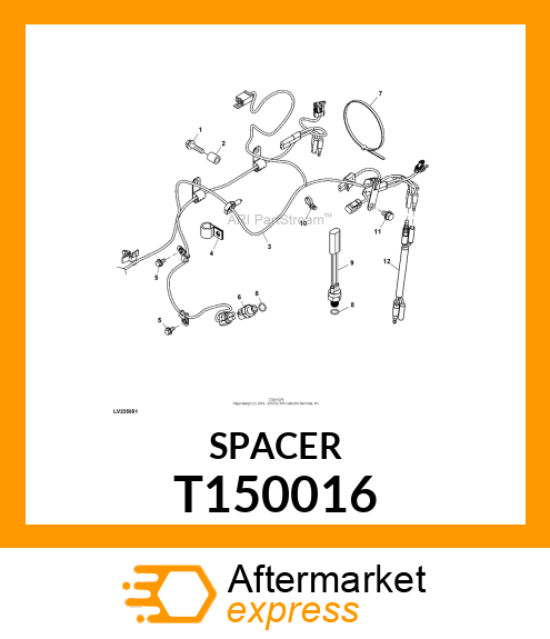 SPACER,CORE T150016