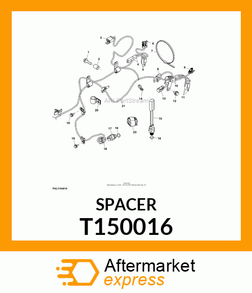 SPACER,CORE T150016