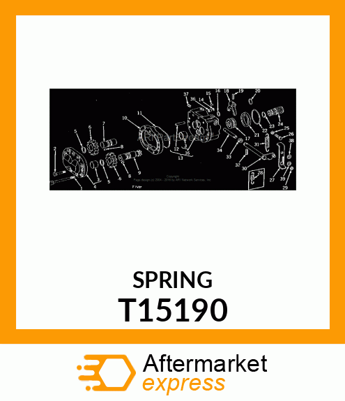 Spring - SPRING (Part is Obsolete) T15190