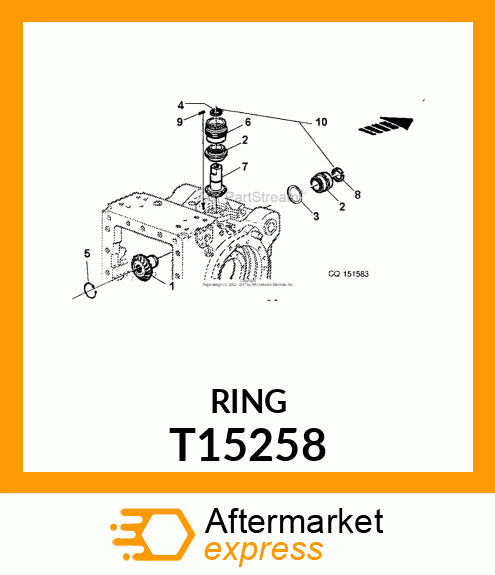 RING, SNAP T15258