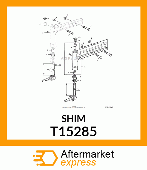 SHIM,.027 STEEL T15285