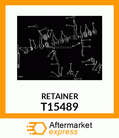 RETAINER T15489