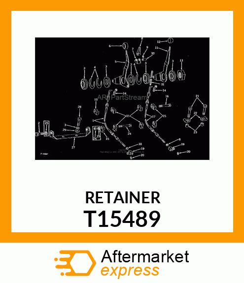 RETAINER T15489