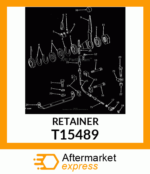 RETAINER T15489