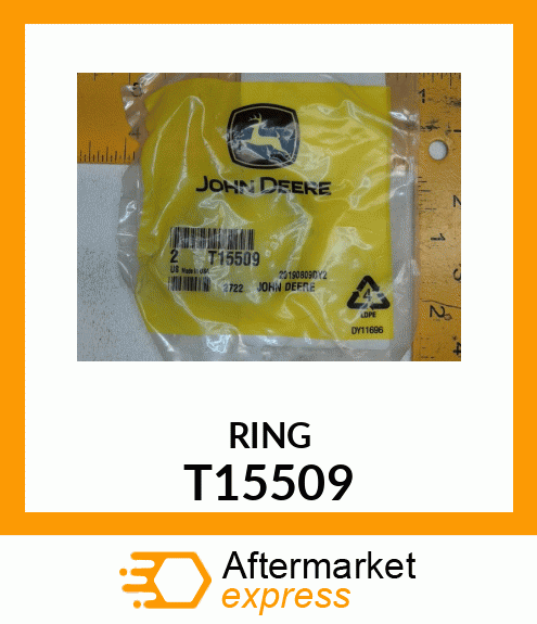 RING,SNAP RETAINING RING T15509