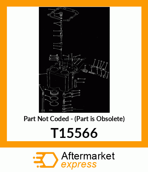 Part Not Coded - (Part is Obsolete) T15566