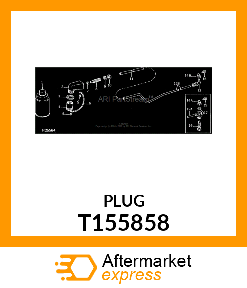 NOZZLE, SPRAY T155858