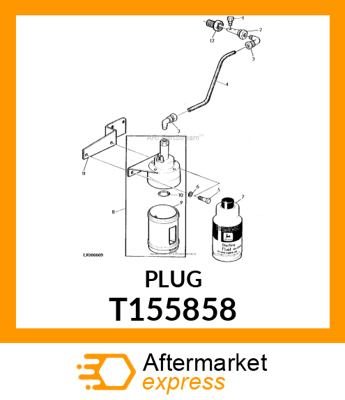 NOZZLE, SPRAY T155858